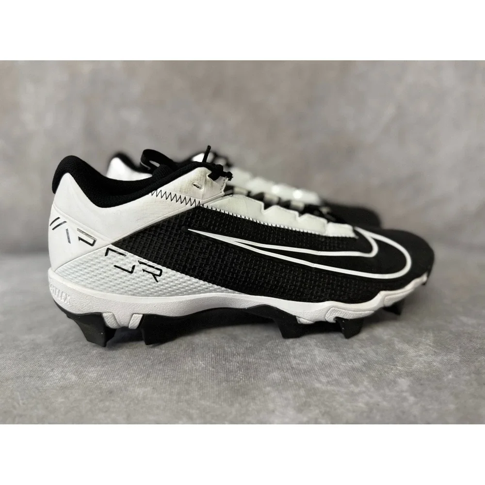 Nike Vapor Edge Shark 2 Cleats Size 16 Black White‎